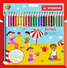 Stabilo 2032-24 Confezione 24 Stabilo Trio Maxi 24 Colori