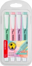 Stabilo 2754-08 102754804 Evidenziatore 4 pezzi Multicolore Punta smussata