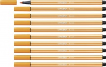 Stabilo 6854 Confezione 10 Stabilo Pen 68 Arancio