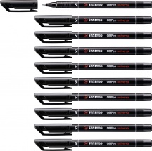 Stabilo 84146 OHPen universal permanent 10 Pack Tipo di punta 1 pz