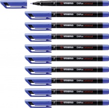 Stabilo 84241 OHPen universal permanent 10 Pack marcatore permanente