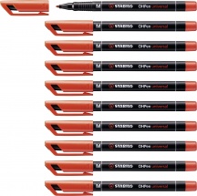 Stabilo 84340 OHPen universal permanent 10 Pack marcatore permanente