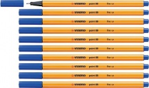 Stabilo 8841 Point 88 Penna tecnica Blu 10 pezzi