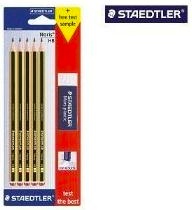 Staedtler 120ASBKD Confezione 5 Matite Grafite Noris Hb 1Gomma