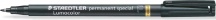 Staedtler 319F-9 Set 10 Pezzi Lumocolor Permanent Special Evidenziatore Nero