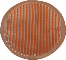 Stamplast 140200 Griglia Aerazione tonda Rame con Zanche Retina Anti insetti � 140 mm