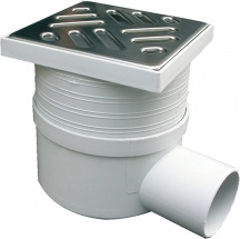 Stamplast CH15TEL-02 Chiusino Sifonato Telescopico cm 15x15xH.7-11