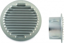 Stamplast GA08-01 Griglia Aerazione in Alluminio Fissa Retina Anti insetti � 80mm GA08-1