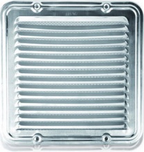 Stamplast GA23X23-01 Griglia Aerazione in Alluminio Retina Anti insetti 228x228mm