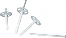 Stamplast TA09-01 Tassello Nylon Bianco xcappotto con Chiodo mm90 Pezzi 250