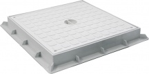 Stamplast TS40 + CS40 Chiusino Carrabile Con Coperchio cm 40x40