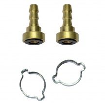Stanley 156020XSTN Coppia baionette maschio Portagomma per Tubi � 6 � 11 mm