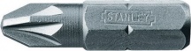 Stanley 1-68-949 Set inserti viti impronta pozidriv 25 mm Misura PZ 2 Set 25 pz