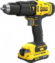 Stanley SFMCK471D2S Trapano a Percussione a Batteria 18 Volt Accessori e Borsa