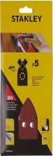 Stanley STA31442-XJ Foglio Abrasivo Per Multilevigatrici gr 80