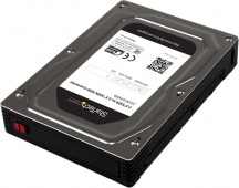 StarTech 25SAT35HDD Box esterno adattatore per dischi rigidi SATA da 2.5" a 3.5"