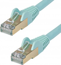 StarTech 6ASPAT150CMAQ Cavo Patch Cat6A 1.5 M Schermato Stp Filo di Rame Al 100%