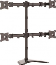 StarTech ARMBARQUAD Supporto Articolabile VESA 4 Montor fino a 27"  8 Kg