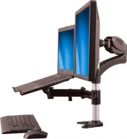 StarTech ARMUNONB Supporto singolo Monitor base portatile ad altezza regolabile