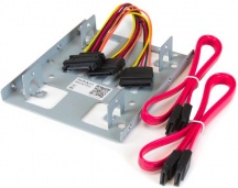 StarTech BRACKET25X2 Staffa doppio HDD 2.5" a 3.5" SATA 2 dischi