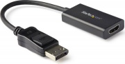 StarTech DP2HD4K60H Cavo Adattatore DisplayPort a HDMI con HDR 4K 60 Hz Nero