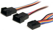 StarTech FAN4SPLIT12 Cavo Sdoppiatore per alimentatore ventola 4 pin 12