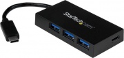 StarTech HB30C3A1CFB Hub USB 3.0 4 Porte Hot-swap Velocit� 5000 Mbits Nero