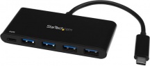 StarTech HB30C4AFPD Hub USB 3.0 5 Porte Hot-swap Velocit� 5000 Mbits Nero