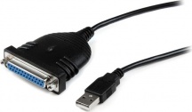 StarTech ICUSB1284D25 Cavo adattatore Stampante USB a parallela DB25 1,80 m