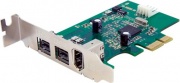 StarTech PEX1394B3LP Scheda adattatore PCIe FireWire 2b 1a 1394 a basso profilo