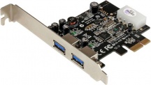 StarTech PEXUSB3S25 Adattatore Scheda USB 3.0 2 Porte PCI Express LP4