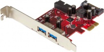 StarTech PEXUSB3S2EI Espansione PCI Express USB a 4 porte 2 interne 2 esterne