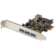 StarTech PEXUSB3S42 Scheda PCI Express USB3.0 SuperSpeed a 4 Porte