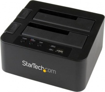 StarTech SDOCK2U33RE Docking Station HDD 2,5"3,5" Duplicatore HDD USB SATA Nero