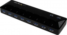 StarTech ST103008U2C Hub USB 3.0 10 Porte Hot-swap Velocit� 5000 Mbits Nero