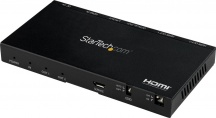 StarTech ST122HD20S Sdoppiatore Splitter Hdmi a 2 Porte 4K 60Hz Con Scaler Video Incorporato ST122HD