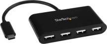 StarTech ST4200MINIC Hub USB 3.0 4 Porte Cablato Velocità 480 Mbits Nero