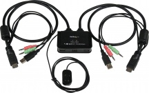 StarTech SV211HDUA Switch USB 2 Porte HDMI 1920 x 1200 Pixel con Cavo 0,85 m USB