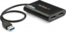 StarTech USB32DP24K60 Adattatore USB a Due Displayport 4K 60 Hz USB 3.0 (5 Gbps)