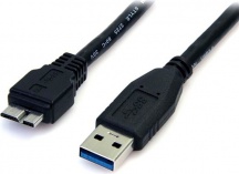 StarTech USB3AUB50CMB Cavo USB 3.0 SuperSpeed 50 cm nero A a Micro B MM