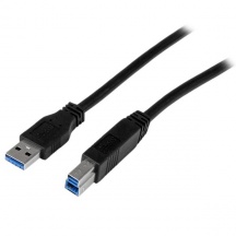 StarTech USB3CAB2M Cavo USB SuperSpeed A a B certificato 2 m Maschio Maschio