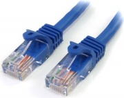 StarTech 45PAT1MBL Cavo di Rete cat. 5e blu 1 mt