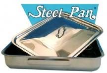 Steelpan E10714 Coperchio Rettangolare Bombato Inox cm 35x26
