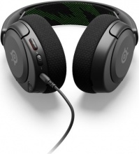 Steelseries 61616 ARCTIS NOVA 1X Cuffie Gaming, a Padiglione, Cablato, Nero, Verde