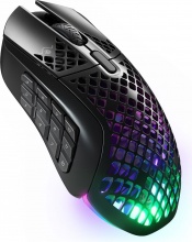 Steelseries 62618 Mouse Gaming Ottico Wireless + Bluetooth Nero Aerox 9