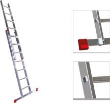 Step Up DUPLICI212533 Scala Alluminio Duplici 2x12 Gradini Metri 5.33
