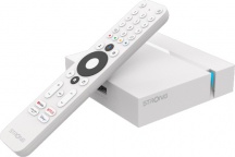 Strong LEAPS3PL2 Streaming Box Android TV 4K UHD Chromecast Dolby Atmos Bianco Leap-S3+ V2
