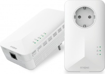 Strong POWERL1000WFDUOEUV2 Powerline WiFi 1000 Mbits LAN WiFi Bianco 2 pz - POWERLINE WiFi 1000 DUO