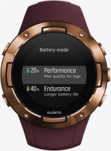 Suunto SS050301000 Smartwatch Orologio Fitness Cardio Impermeabile Bordeaux Rame
