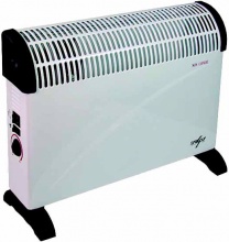 Syntesy DL01S Termoconvettore Elettrico a Parete Ventilazione Termostato 2000 W
